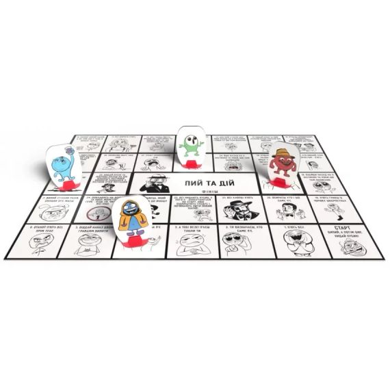 Настольная игра Пей и Действуй | Зображення 2