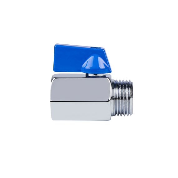 Кран кульовий SD Plus "Mini" 1/2" ВЗ SD188W15 | Зображення 1