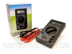 Мультиметр цифровий DT-830B, мультиметр амперметр тестер вольтметр