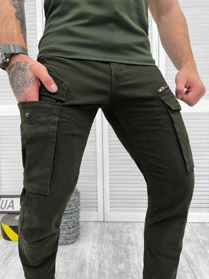 Штаны Loshan vogue haki(без манж) ДО2614 | Зображення 3