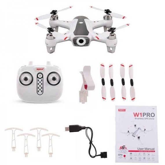 Квадрокоптер Syma W1 Pro − дрон з 4K і камерами, 5G WI-FI, GPS, БК мотори, до 18 хв. польоту | Зображення 3