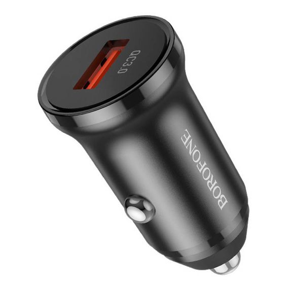 АЗП Borofone BZ18 QC3.0 (1USB-A) Чорний