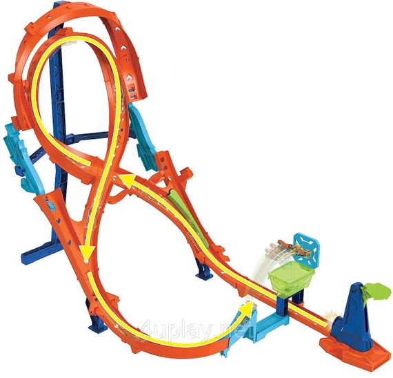 Трек Хот Вілс Вертикальна вісімка. Hot Wheels Vertical-8 Jump | Зображення 3