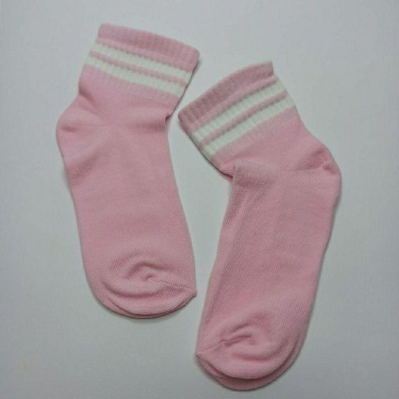 Шкарпетки вмсокі дитячі зі спортивною резинкою Twinsocks  чорний, сірий, рожевий, синій | Зображення 5