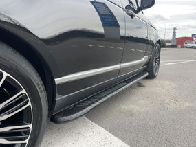 Бокові пороги Bosphorus Black (2 шт., Алюміній) для Range Rover IV L405 2014-2021 рр