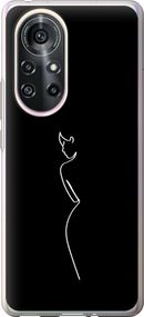 Чехол на Huawei Nova 8 Pro Силуэт1 "4590u-2246-17620"