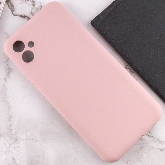 Чехол Silicone Cover Lakshmi Full Camera (AAA) для Samsung Galaxy A06 Розовый / Pink Sand | Зображення 4
