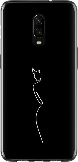 Чехол на OnePlus 6T Силуэт1 "4590u-1587-17620"