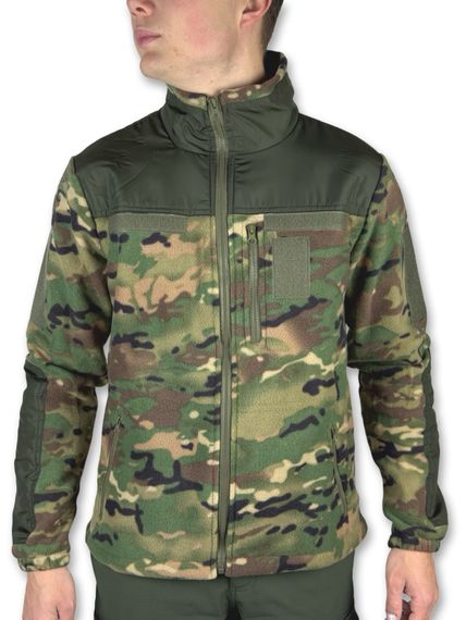 Тактична чоловіча флісова кофта, Колір: Мультикам Розмір: 50 | Зображення 4