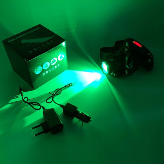 Ліхтар для голови зі світлодіодами PLD-T115-PM30-TG, Водонепроникний ліхтарик, Налобний ліхтар bailong JH-84 | Зображення 3