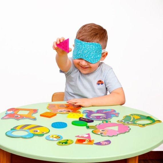 Розвиваюча мозаїка «Звірятка» ZB2002-05 дерев'яна | Зображення 2