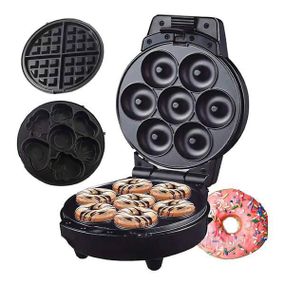 Гриль притискний 3в1 (пончики, вафлі, печива фігурні) 16см 1800Вт Rainberg RB-2275