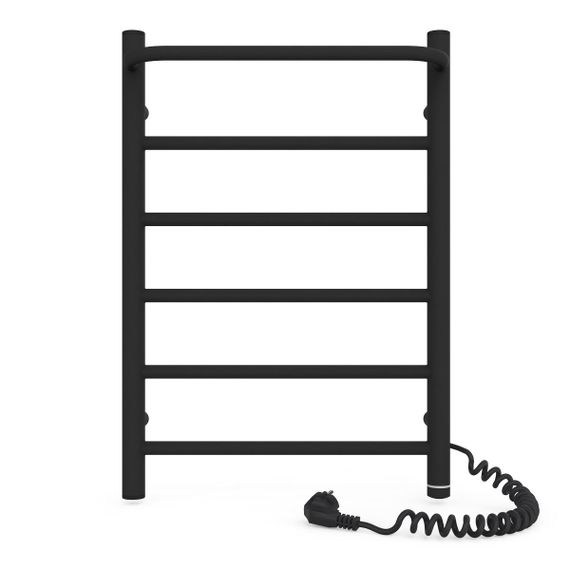 Електрична рушникосушарка Laris Зебра Прайм ЧФ (Ч) 6 400 х 600 Е (підкл. справа) S3 | Зображення 1