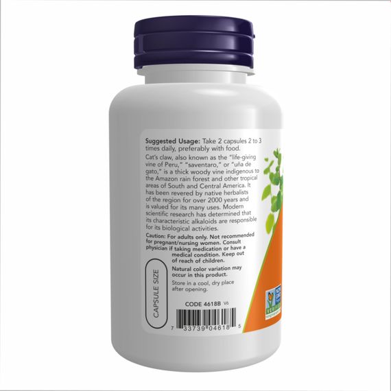 Cat's Claw 500mg - 100 vcaps | Зображення 2