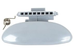 Citroen C3 (02-09) ручка бардачка сіра без отвору, Сітроен С3