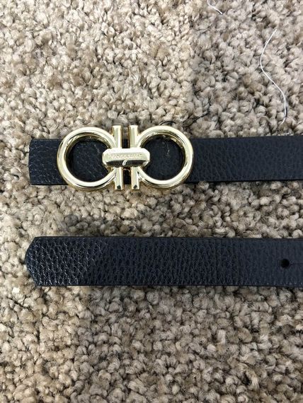 Пояс Belt Ferragamo Slim Gold | Зображення 2