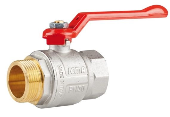 Кран кульовий Icma 1" 1/4 прямий №352 (87352AG11)