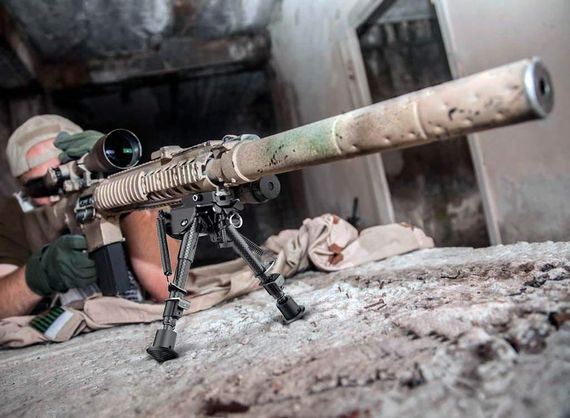 Сошки Buvele Carbon Bipod Сошки для винтовок Сошки для оружия Сошки для ак | Зображення 8