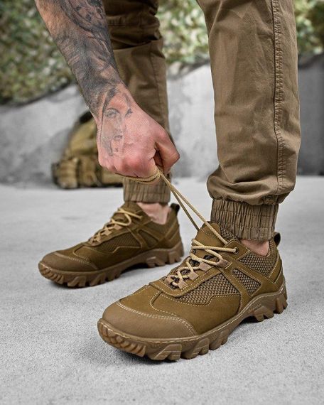 Тактичні кросівки OMEGA сітка койот ДЛ6571 | Зображення 1