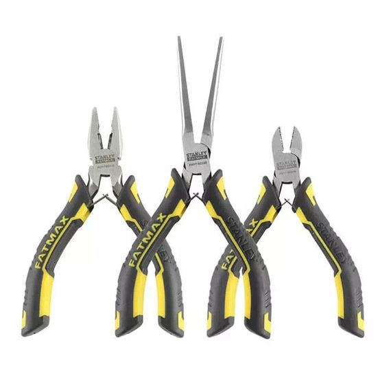 Набір міні плоскогубців та кусачок Stanley 3 шт (FMHT0-80524) | Зображення 1