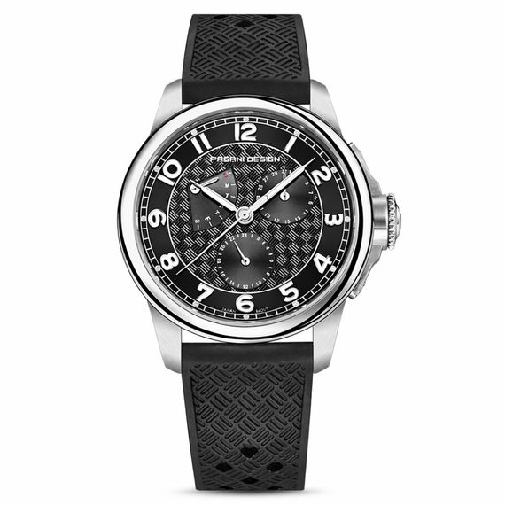Чоловічий годинник Pagani Design PD-1780 Black-Silver-Black