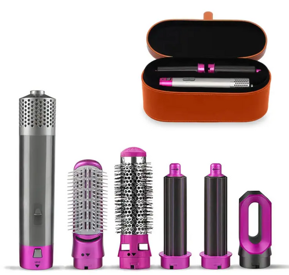 Инновационный фен с профессиональными функциями HAIR BRUSH 5 в 1 ∙ Мультистайлер с регулируемой температурой ∙ Ионизация | Зображення 2