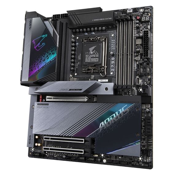 Материнська плата Gigabyte  Z790 AORUS MASTER s1700 Z790 4xDDR5 M.2 DP EATX (Z790_AORUS_MASTER) | Зображення 3