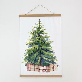 Тканинний постер на стіну Подарунки 60х93 см (TPSR_23NY005)