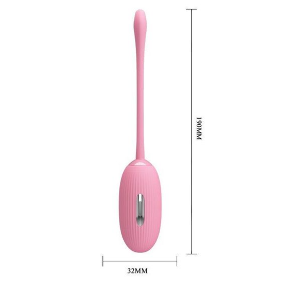 Віброяйце-електростимулятор Pretty Love "Shock Fun" BI-014609W-1 sexstyle | Зображення 5