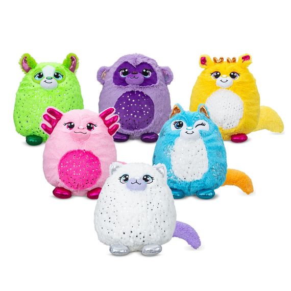 М’яка іграшка-сюрприз "Звірятко в банці" Misfittens 03962 серії "Gemstones" в асортименті | Зображення 1