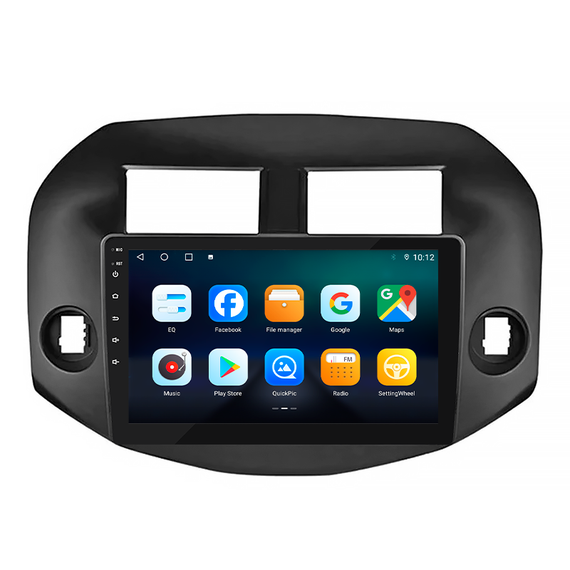 Штатная магнитола Lesko Toyota RAV4 2007-2012 10"4+64 4G+CarPlay Андроид 11 GPS Wi-Fi Premium | Зображення 2