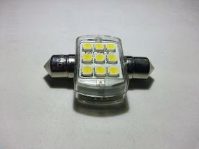 Светодиодная софитная автолампа, 36-38mm, FT-1031-9HP1(Ceramic Substrate) (153 Lm)