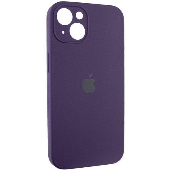Чохол Silicone Case Full Camera Protective (AA) для Apple iPhone 15 Plus (6.7") Фіолетовий / Elderberry | Зображення 1