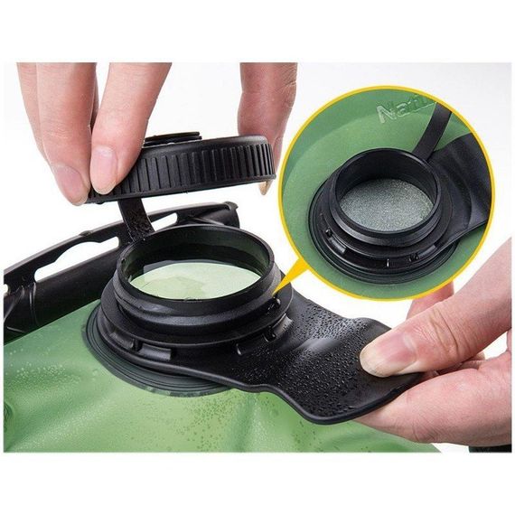 Питна система (гідратор) Naturehike PET NH30Y030-D 3 л, зелений | Зображення 2