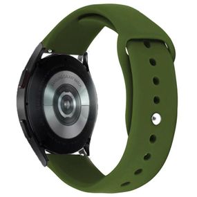 Силиконовый ремешок Sport для Smart Watch 22mm Зеленый / Dark Olive