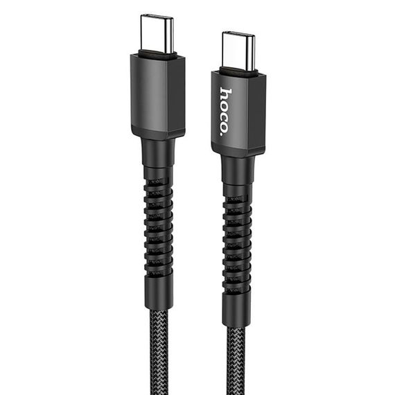 Дата кабель Hoco X71 "Especial" Type-C to Type-C 60W (1m) Черный