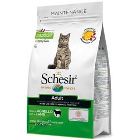 Корм Schesir Cat Adult Lamb сухой монопротеиновый корм для взрослых кошек с мясом ягненка 0,4 кг