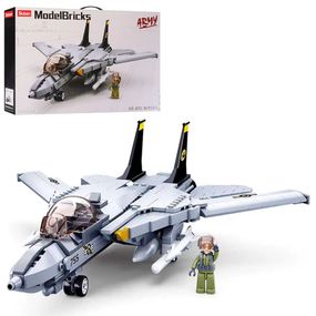 Конструктор Sluban Военный самолет M38-B0755 404 детали