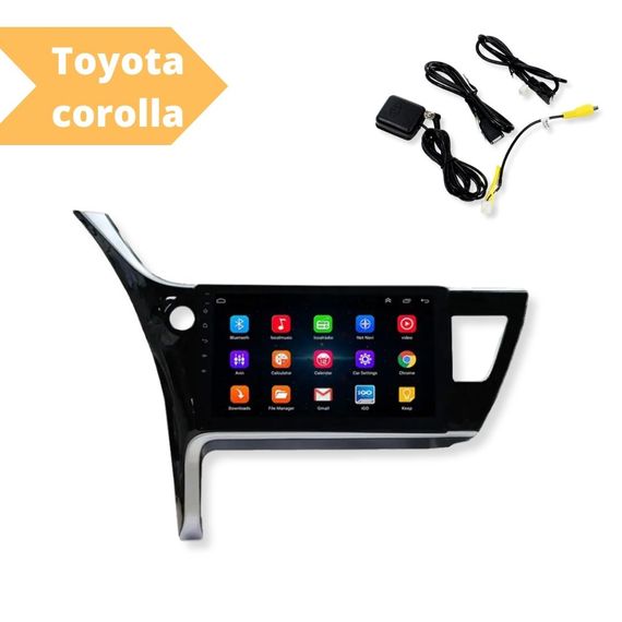 Штатна автомагнітола Toyota Corolla 2019 (10"") Android 10.1 (4/32) чорний (MER-14141_5616) | Зображення 1