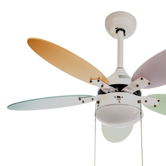 Люстра вентилятор LED 18W WW+NW+CW WH (BKL-906S/1) | Зображення 4