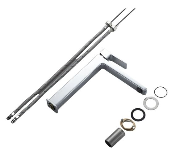 Змішувач для раковини Lidz Orion 001FH Chrome LDORI001FHCRM48096 | Зображення 3