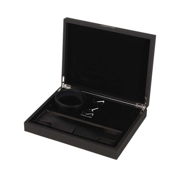 Маска на очі LOCKINK Blindfold Kit-Black Sex Aura | Зображення 6