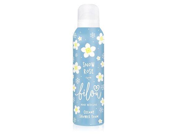 Пінка для душу Bilou Snow Rose (200 мл)