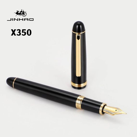 Jinhao X350 Black, загнутое (Bent) 1.0мм