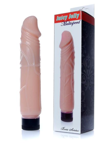 Вібратор Juicy Jelly Multispeed Skin Sex Aura | Зображення 1