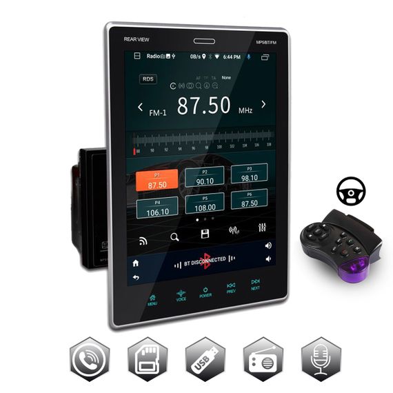 Універсальна магнітола 9510C з Windows 10.1 та Carplay від YUANMING (42443-9510C_3223) | Зображення 2
