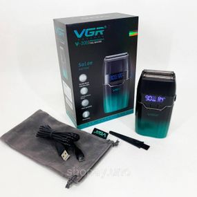 Електронна бритва для бороди VGR V-308, Бритва професійна для гоління Портативна професійна VZ-99