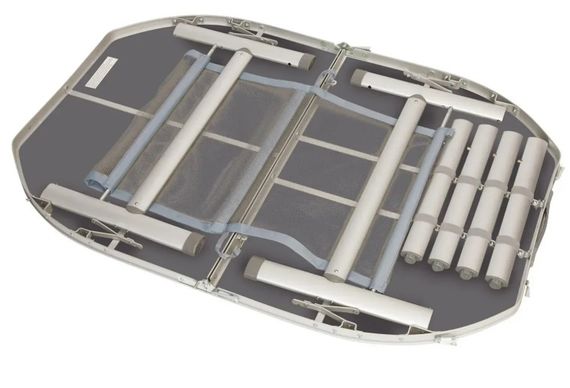 Стіл Bo-Camp Case Model Oval 120x80 cm Grey (1404415) (DAS303277) | Зображення 5