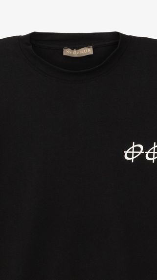 Футболка з принтом чоловіча GENUA G01222-0031 6XL Чорний shop (2000999418440) | Зображення 1