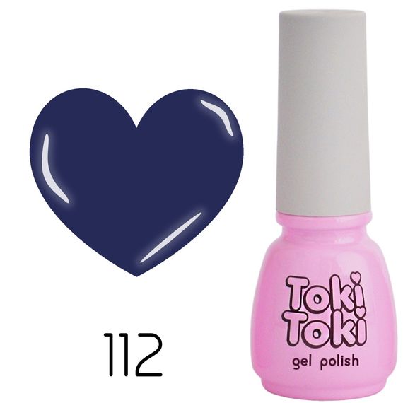 Гель-лак Toki-Toki № 112 полунковий синій 5мл | Зображення 2